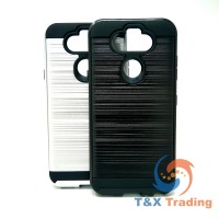    LG K31 / Phoenix 5- Slim Sleek Brush Metal Case